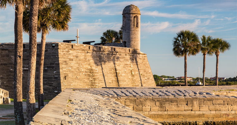 Descubre el imponente Monumento Nacional Castillo de San Marcos en Estados Unidos