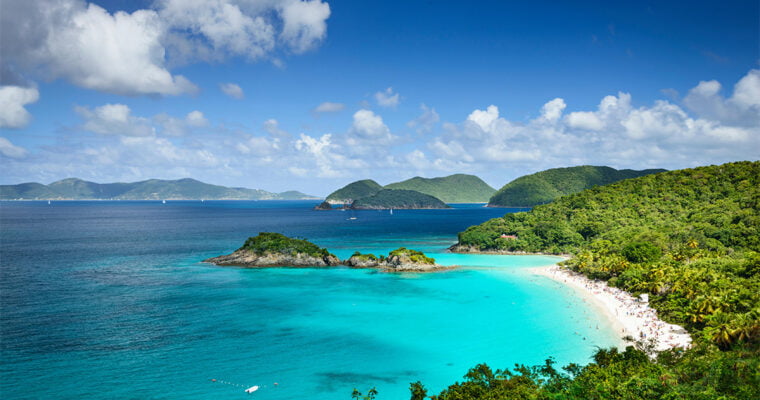 Explora la belleza natural del Parque Nacional de las Islas Vírgenes en Estados Unidos